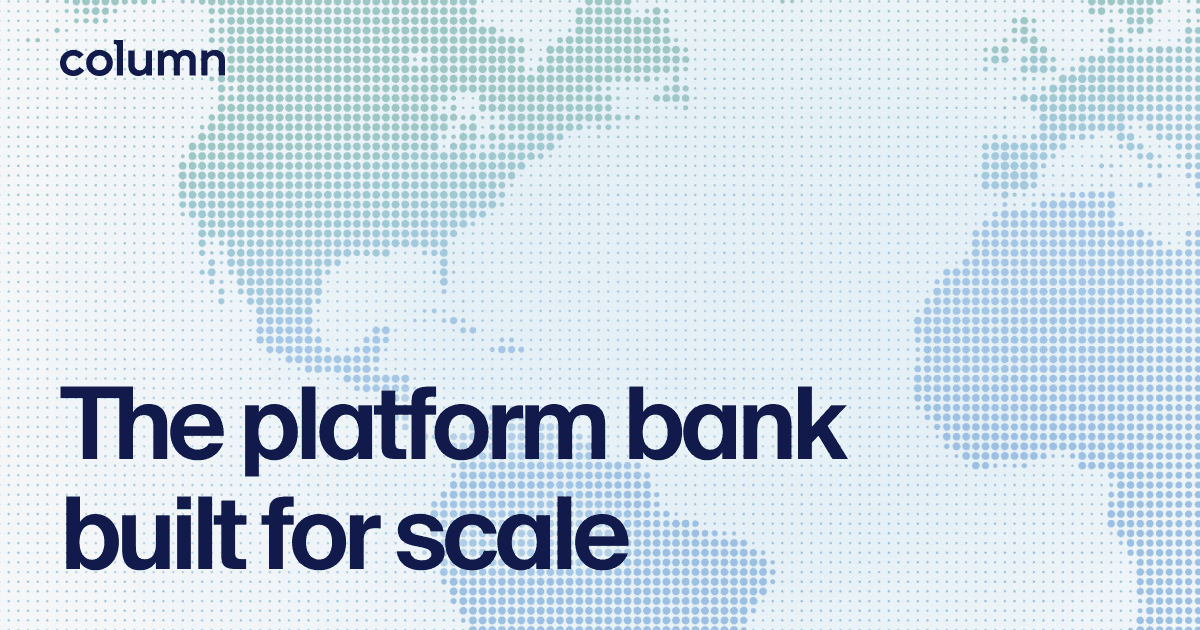 Column | The platform bank built for scale