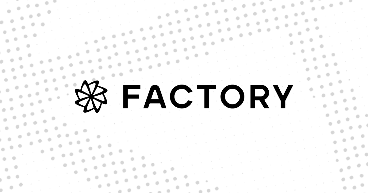 Factory | Agent-Native Software Development