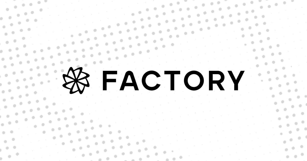 Factory | Agent-Native Software Development