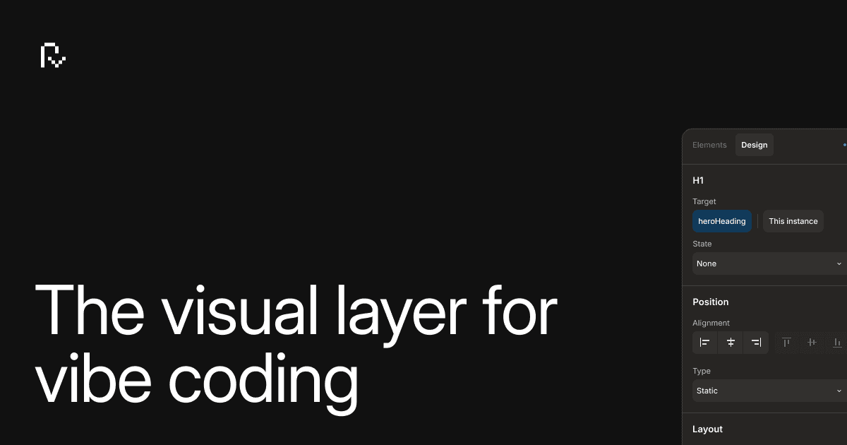 Retune - The visual layer for vibe coding